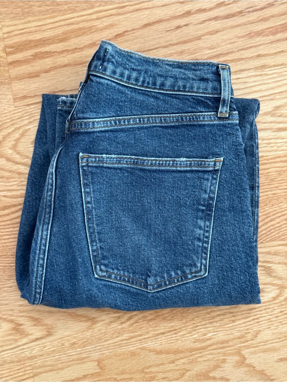 Agolde high rise straight leg jeans (26) - Picture 4 of 7